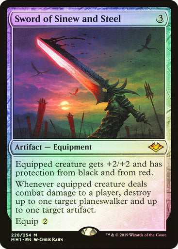 Sword of Sinew and Steel Foil