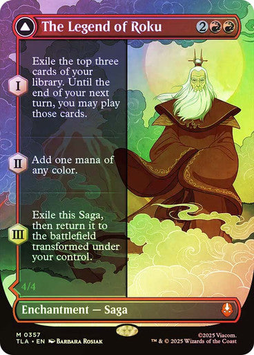 The Legend of Roku // Avatar Roku Borderless Foil