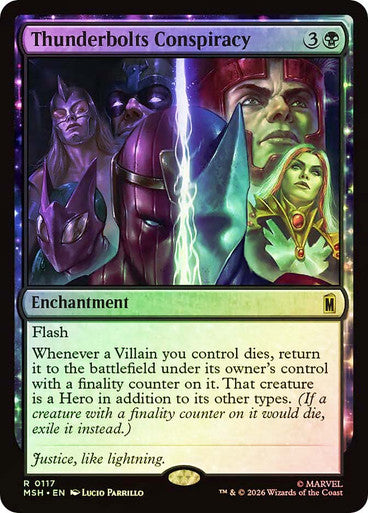 Thunderbolts Conspiracy Foil