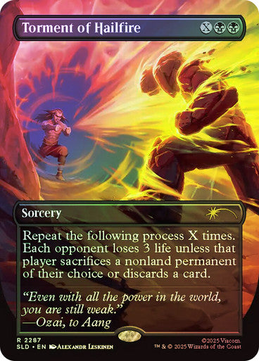 Torment of Hailfire Secret Lair Foil