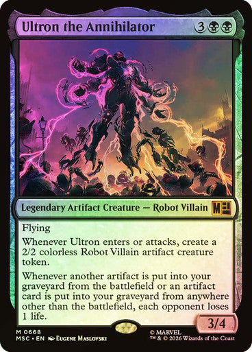 Ultron the Annihilator Foil