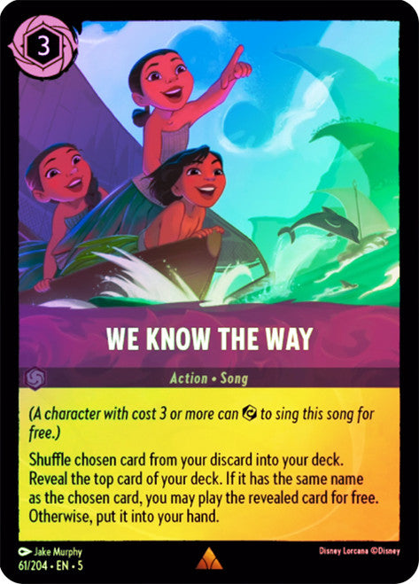 We Know the Way (1)
