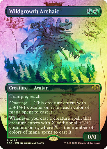 Wildgrowth Archaic Borderless Foil
