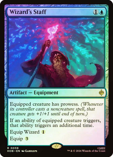 Wizard's Staff Foil