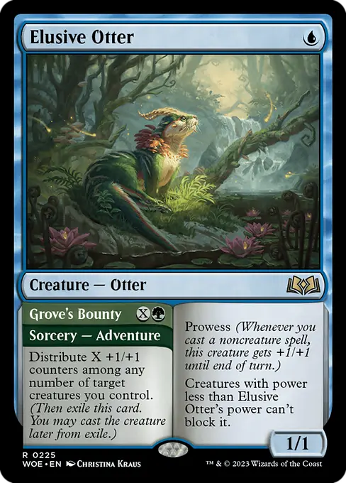 Elusive Otter // Grove's Bounty Foil