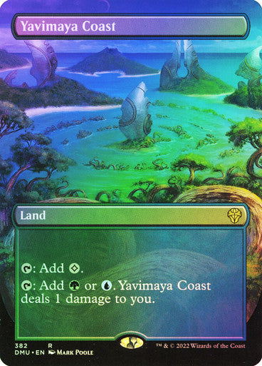 Yavimaya Coast Borderless Foil