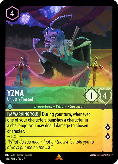 Yzma - Unjustly Treated (1)
