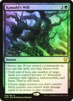 Kamahl's Will (5)